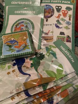 Dinosaur Bday Stuff