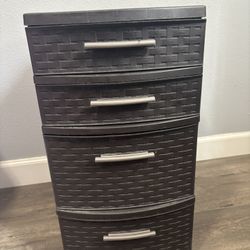 4 Drawer Plastic Storage