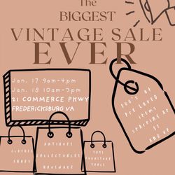 Biggest Vintage Blow Out Sale Ever 