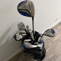 Strata gold clubs setup