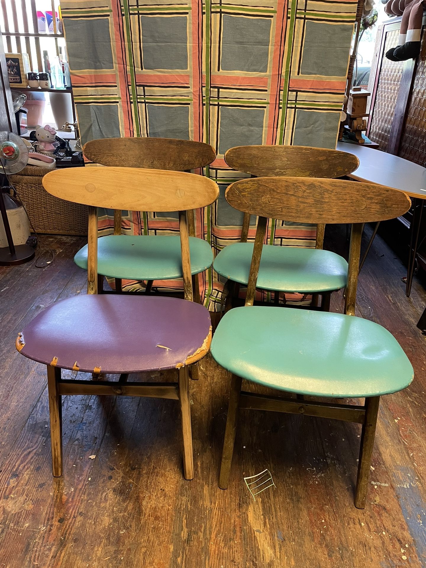 4  midcentury Dining Chairs