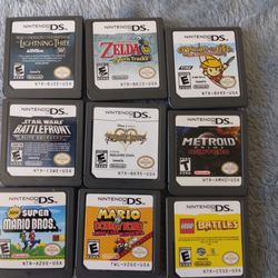 52 Nintendo DS Games Games Sold Individually 