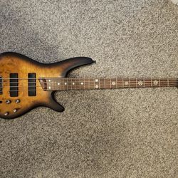 Ibanez SR500BP Electric Bass – Great Condition, Active EQ, Lightweight Body!
