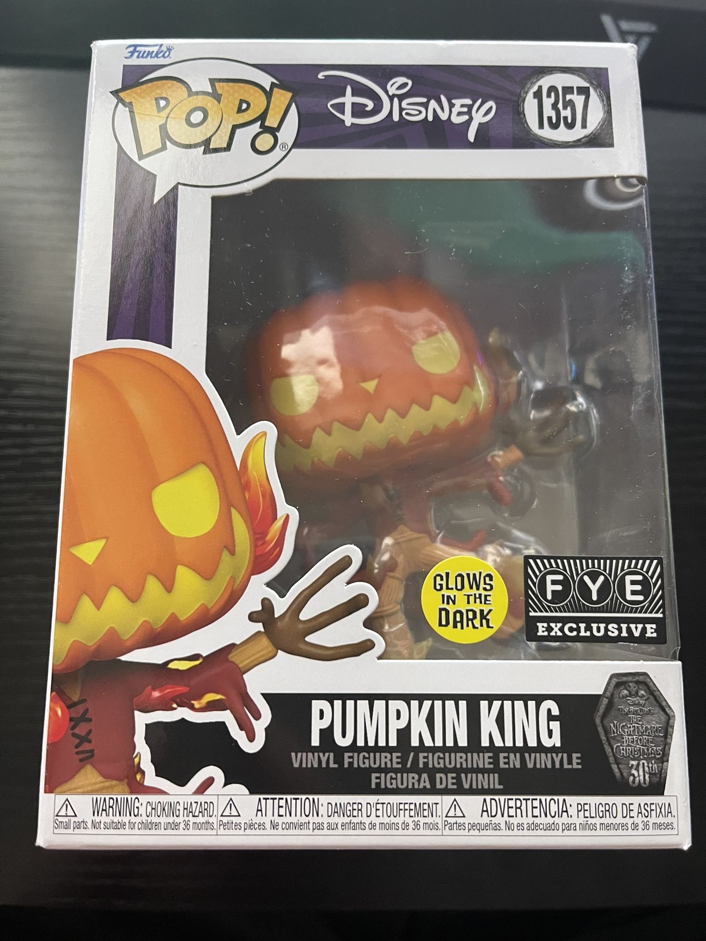 Funko Pop Disney Pumpkin King 
