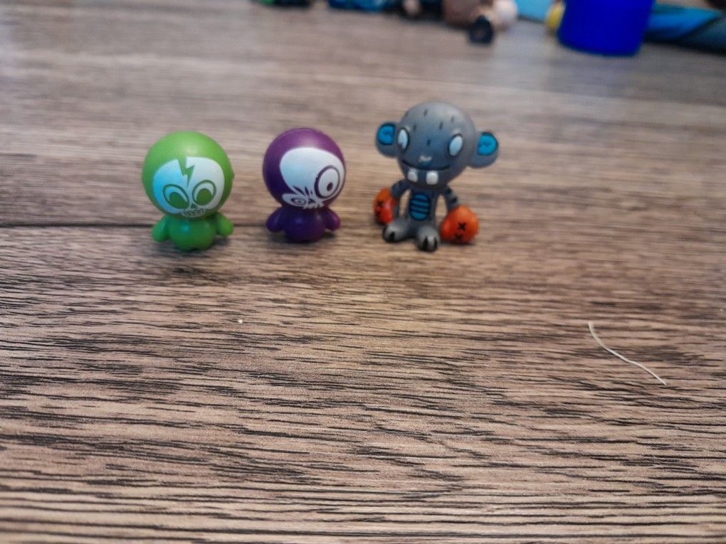 Three Monster Toys