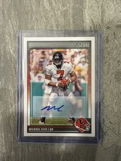 2024 Score Signatures Michael Vick #18 Auto