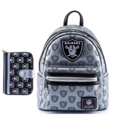 NWT Raiders Backpack Wallet Set