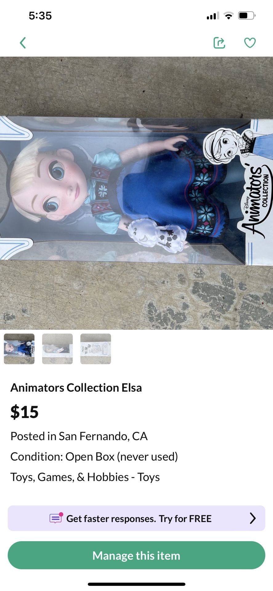 Elsa Animators Box