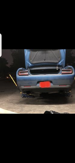 Challenger , 392 Scatpack ,back Bumper 2021 Dodge Parts