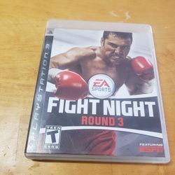 Fight Night Round 3 Playstation 3 Game 