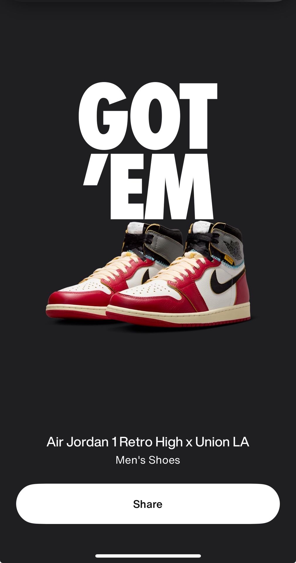 Jordan 1 High Union