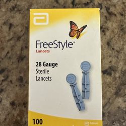 Freestyle Lancets, 28 Gauge, 100 Count
