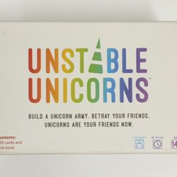 Unstable Unicorns Card Game Boxed Set