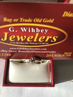 14 kt yellow gold & diamonds, ring