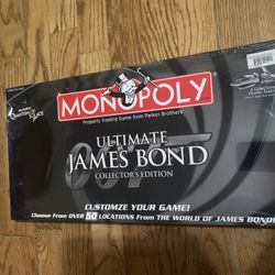 *Factory Sealed* James Bond 007 Monopoly Collector’s Edition