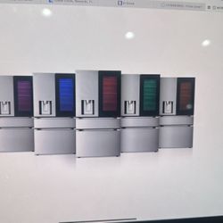 cruz s appliances 29 cu ft s-mart Insta view Door and door standard Dept max 4 Door french Door refrigerators whith my color