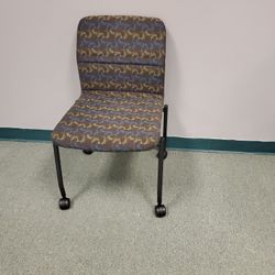 Office Chairs Without And With Wheels
