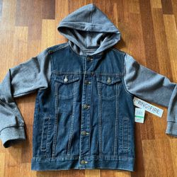 New RING OF FIRE  Denim Jacket Child Size Large
