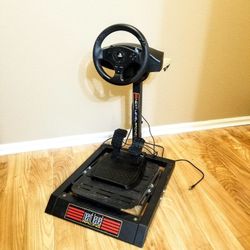 Steering Wheel Racing Rig For PS5 / PS4 / PS3 / PC