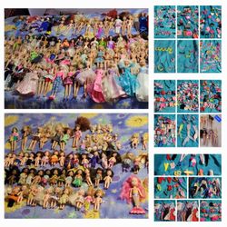 Barbies (149), Shoes (174pr), Sunglasses  (27) ++++