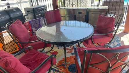 Table and chairs