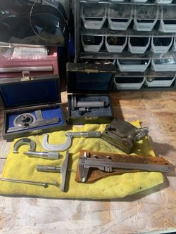 Machinist Precision Measuring Tool Lot