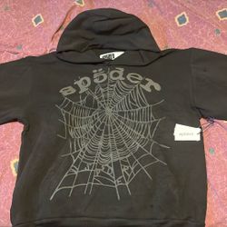 Sp5der Phantom Web Hoodie