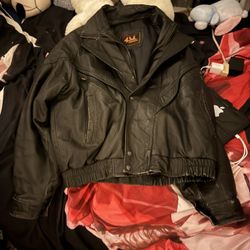4u Of California Leather Jacket