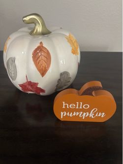 Halloween pumpkin decor bundle