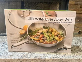 MIU Ultimate Everyday Stainless Steel Wok