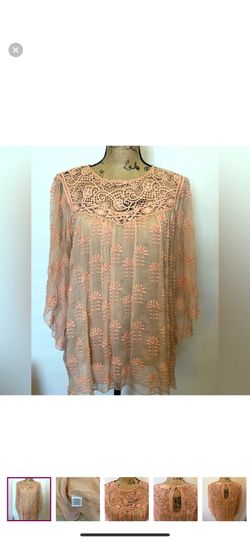 Johnny Was Silk Tunic!