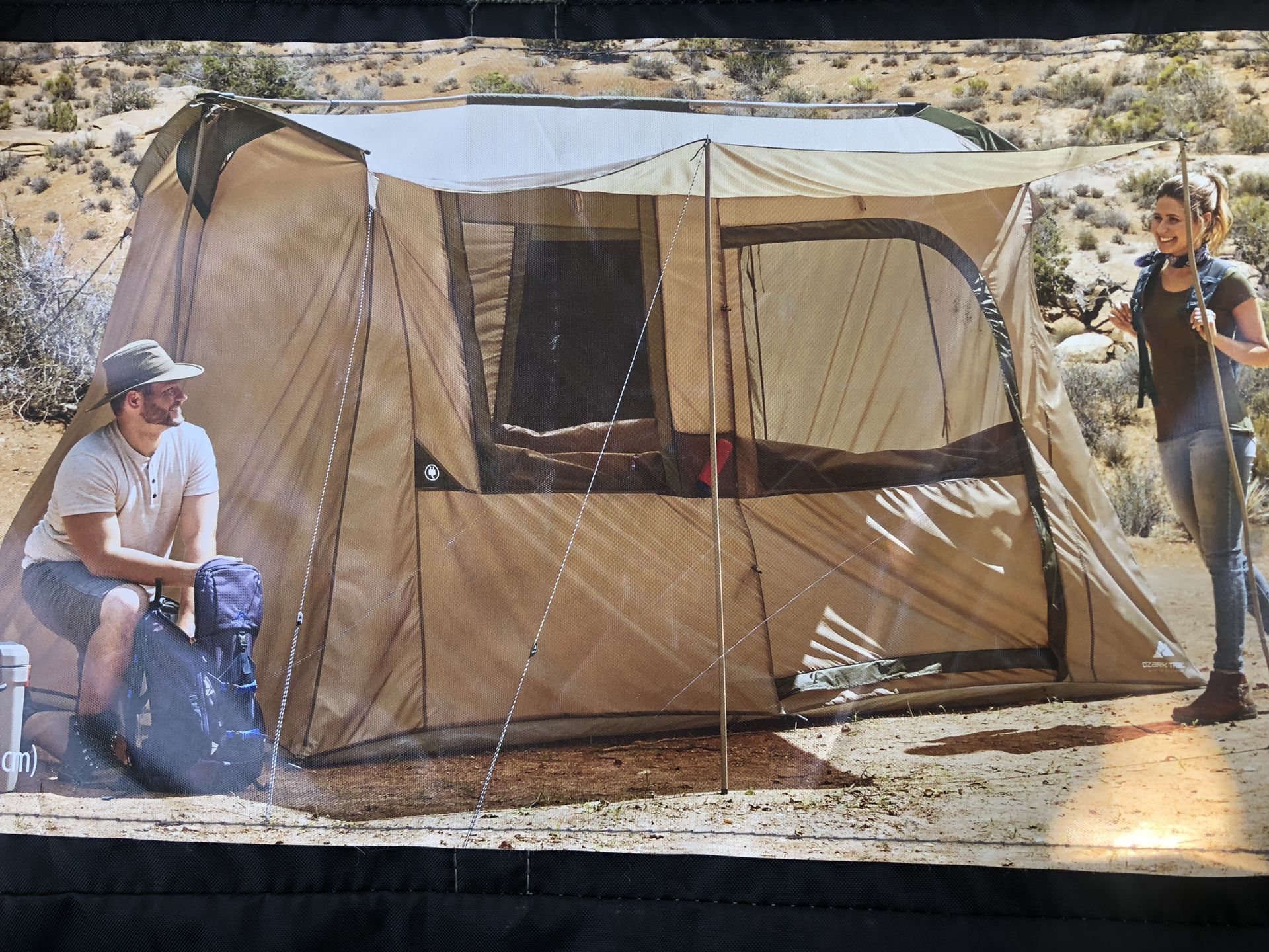 CABIN-6 person “excellent condition”cabin tent