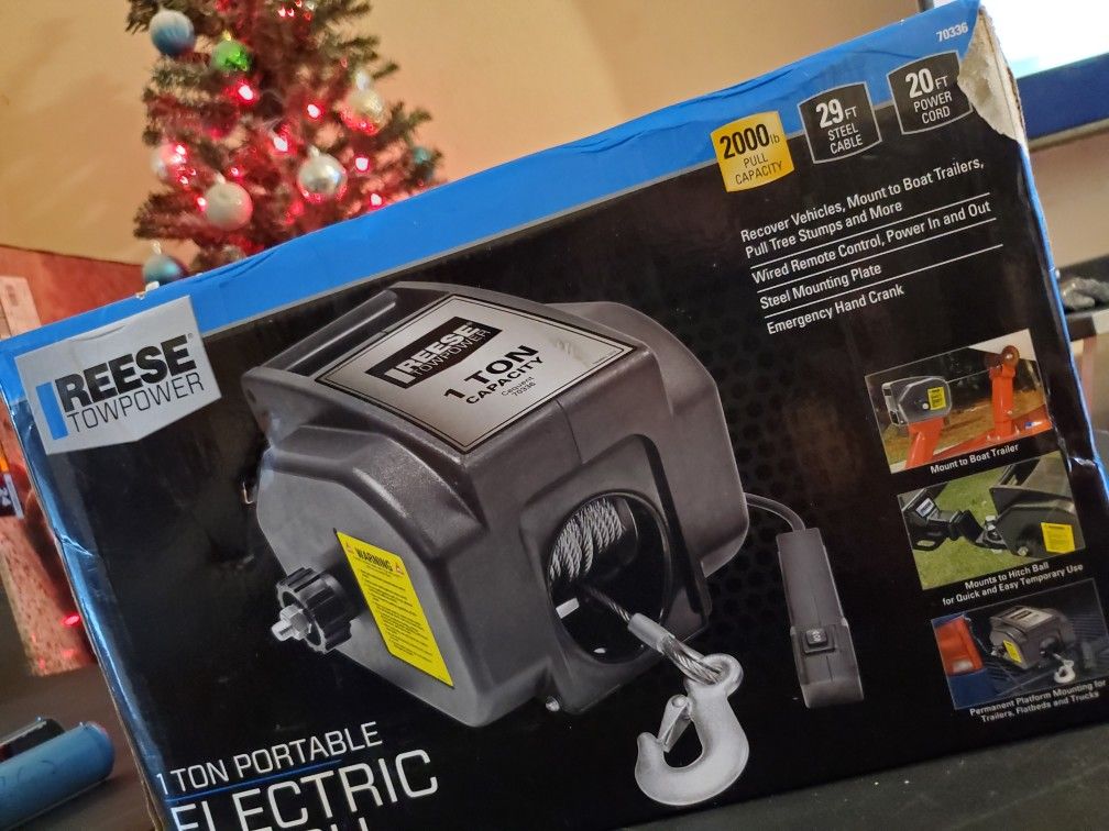 New Electronic Winch (Never Been Used)