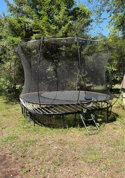 Springfree trampoline - originally $2150 - minor wear - must disassemble and move