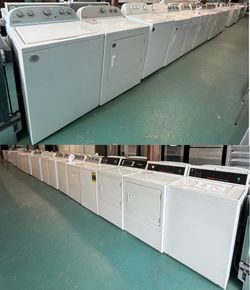 HUGE SELECTION OF TOP LOAD WASHERS W/ELECTRIC/ GAS DRYER