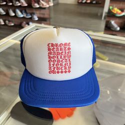 Chrome Hearts Blue Eyechart trucker brand new