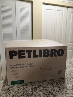 PETLIBRO POLAR Smart Refrigerated Wet Cat Food Feeder – Brand New, Never Used