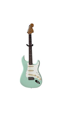 Fender Vintera II Stratocaster Electric Guitar 1970s Surf Green Made In Mexico