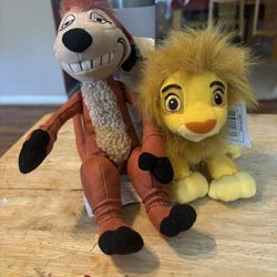 The Lion King small plushies 