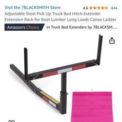 Hitch mount Truck Bed Extender
