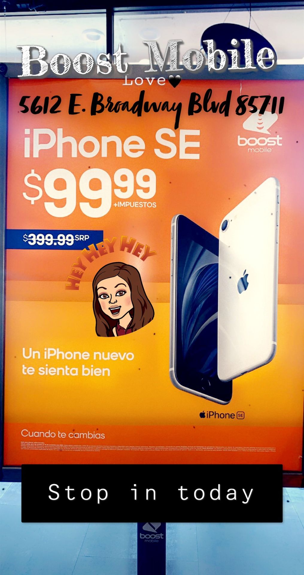 Boost Mobile 5612 E. Broadway Blvd 85711 iPhone SE 2 99.99 when you switch today