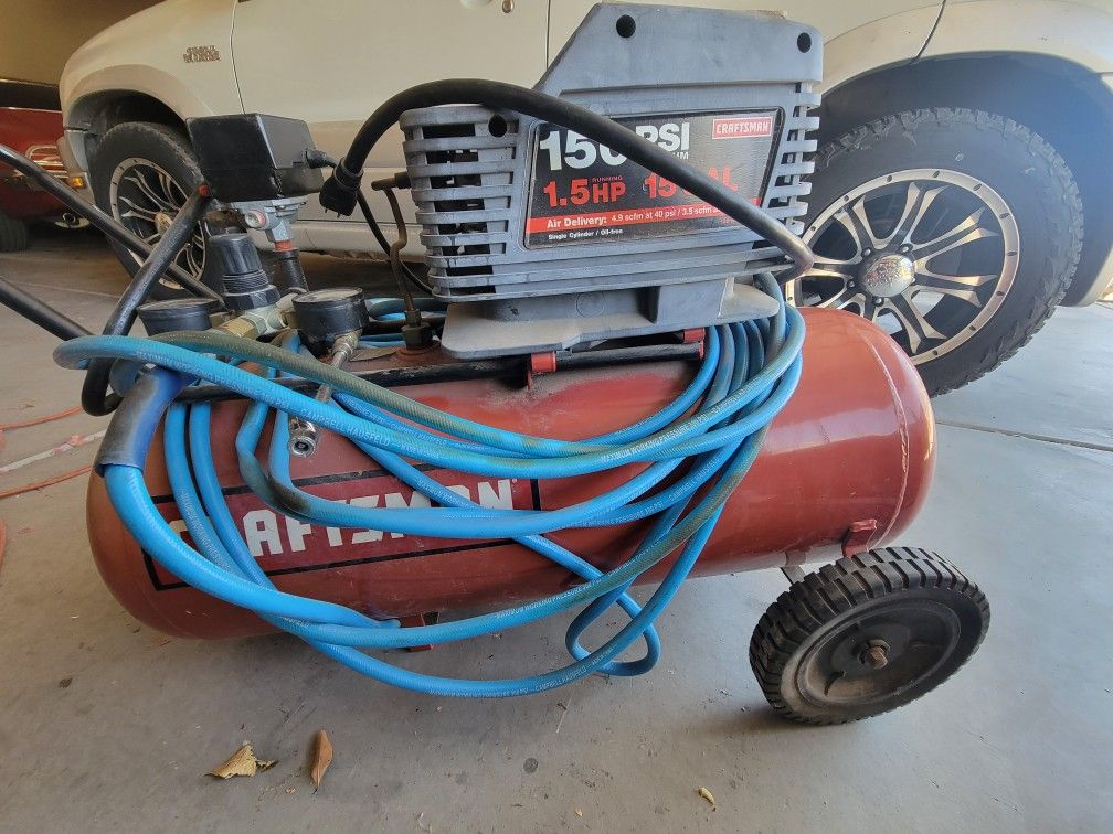 Air Compressor Craftman 15 Gallon