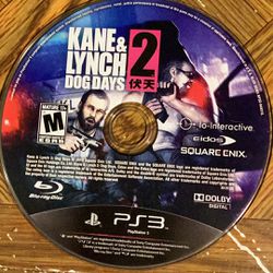 Kane and Lynch Ps3
