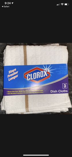 Clorox Dish Cloths, 3-Pk, Multiple Available