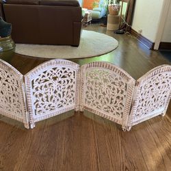 Wood Folding Gate Or Divider