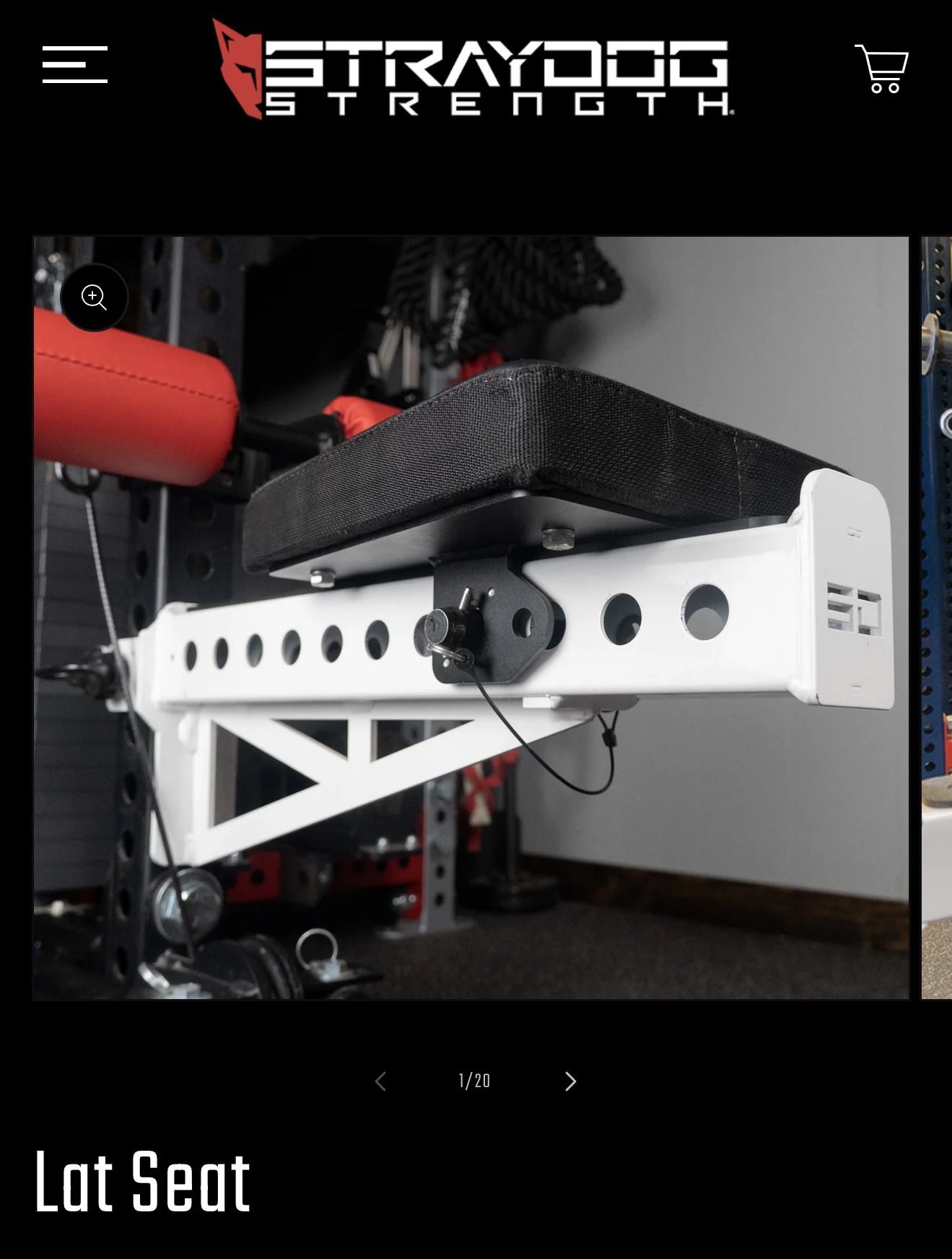 Lat Seat power rack attachment