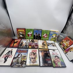 Lot of 18 DVD’s Comedy Romantic Comedy & Family Movies 