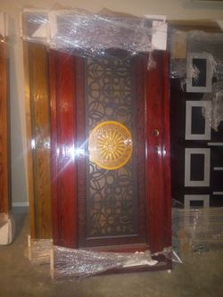 Puerta de pura madera
