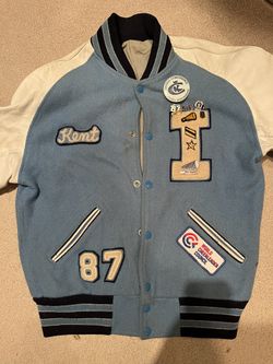 80s Vintage Letterman Jacket