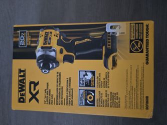 DEWALT 20VMAX XR BRUSHLESS 1/4"PO/PULG  3-SPEED HIGH TORQUE IMPACT DRIVER (TOOL ONLY) NEW 